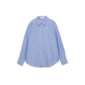 Pull&Bear Bluza kobalt modra/bela
