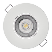 VGRADNA stropna svetilka EMOS 5W LED EXCLUSIVE BELA