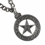 Ogrlica z obeskom Pentagram - PSY663