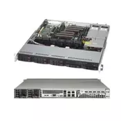 Supermicro CSE-113MFAC2-R804CB Black 1U SC113MFAC2 chassis w/ Redundant 800W (platinum)