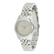 MICHAEL Michael Kors Analogna ura PETITE LEXINGTON srebrna