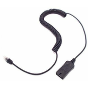 Poly U10P 38232-01 Svjetlosni kabel, 4 m, RJ11, crni, muški/ženski, 38232-01