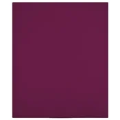 Vidaxl Napenjalna rjuha bordo 160x200 cm bombaž