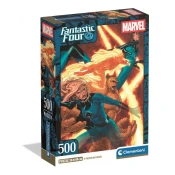 Clementoni - Puzzle Kompaktni Fantastični štirje - 500 kosov