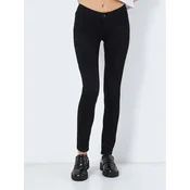 Noisy May Jeans hlače Allie 27024946 Črna Skinny Fit
