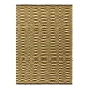 Kaki zelena ročno tkana preproga iz mešanice volne 120x170 cm Ember – MADE