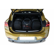 KJUST Komplet 4 kosov potovalnih torb AERO za BMW X2 2017+