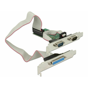 DELOCK Kartica PCI Express Serijsko/Paralelna Delock + Low Profile 89556