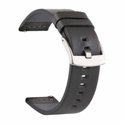 BStrap Fine Leather pašček za Huawei Watch GT 42mm, black