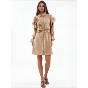 MSN Collection Obleka karamel