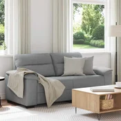 Dvosjed Sofa Svijetlo siva 180x81x84 cm Tkanina