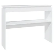 Vidaxl Konzolna mizica 102x30x80 cm iverna plošča