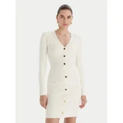 Marciano Guess Obleka 5BGK04 5661Z Écru Slim Fit