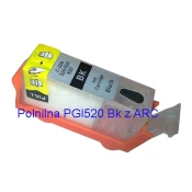 FENIX C-PGI520Bk ARC kartuša brez črnila z auto reset čipom ( ARC) za Canon PIXMA iP3600, iP4600, iP4700, MP540, MP550, MP560, MP620, MP630, MP640, MP980, MP990, MX860, MX870 - polnilna
