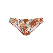 SUNSEEKER Bikini hlačke svetlo zelena/temno zelena/svetlo oranžna/bela