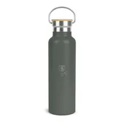 Berlingerhaus Termoska BH-7219 double-walled stainless steel bottle 0.6 l Matte Green Collection