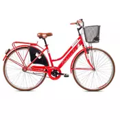 Capriolo AMSTERDAM LADY 28 crveni Gradski bicikl