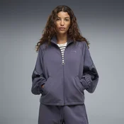 PUMA HER Relaxed Full-Zip Jacket Women, Clothing, Inky Depths, L
