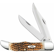 Case Cutlery Folding Hunter Amber Bone