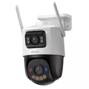 Pametna nadzorna kamera Imou Cruiser Dual 2 PRO 4+4MP, Wi-Fi 6, Dual IR, IP65 - white
