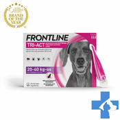 Frontline Tri-Act | Ampule za velike pse (20-40kg)