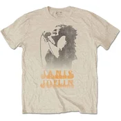 Janis Joplin Working The Mic Sand L Majica