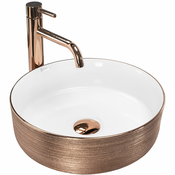 Umivalnik na podstavku Rea Sami Brush Rose Gold