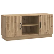Vidaxl TV omarica Artisan hrast 102 x 34,5 x 47 cm Inženirski les