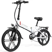 Samebike Samebike 20LVXD30-II 350W 20 zložljivo električno treking kolo, 48V 10,4Ah, belo, (21960367)