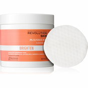 Revolution Skincare Brighten 3% Glycolic Acid blazinice za čišćenje 60 kom