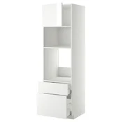 METOD/MAXIMERA Visoka omara za vgrad gspd aparate, bela/Ringhult bela, 60x60x200 cm