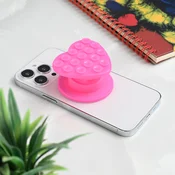 Stiker za mobilni telefon Magnetic Heart, Roze