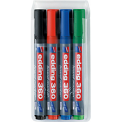 Marker za belu tablu 360 1,5-3mm, zaobljeni, set 1/4