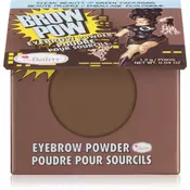theBalm Browpow puder za obrvi v praktičnem magnetnem etuiju odtenek Light Brown 1.2 g