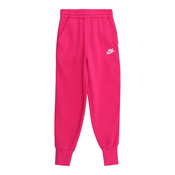 Djecje trenirke Nike Court Club Pants - fireberry/fireberry/white