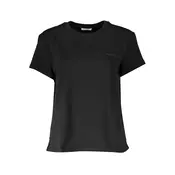 PATRIZIA PEPE WOMEN'S SHORT SLEEVE T-SHIRT BLACK