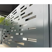 PANEL BUILDER FENCE PRAVOKOTNIK, PLOČEVINA 2000 X 1200 X 2,0 MM - ANTRACIT RAL 7016