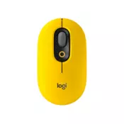 Bežicni miš Logitech Pop - Crno-žuti