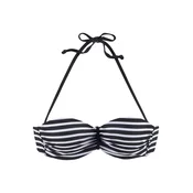 VENICE BEACH Bikini zgornji del, črna, bela