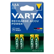 Varta POWER AAA 1000mAh NiMH punjive baterije za male prste, 4 kom.