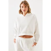 Bianco Lucci Womens Corduroy Sweatshirt MBMS004