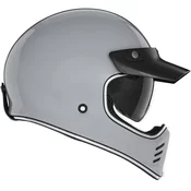 Motociklisticka kaciga koja pokriva cijelo lice NOX PREMIUM SEVENTY II siva