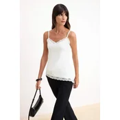Trendyol Milla Ženska bluza, Krem