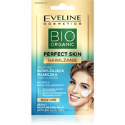 Eveline Cosmetics Perfect Skin Bio Aloe umirujuca i hidratantna maska s aloe verom 8 ml