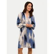Kaffe Srajčna obleka Beathe 10508899 Modra Relaxed Fit