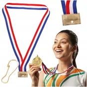 Trak za medalje za vrat 1 kos vrvice s sponko in kavljem