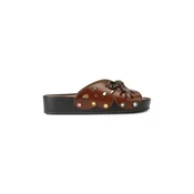 Kurt Geiger London natikači ženski usnjeni Boho Butterfly Flat