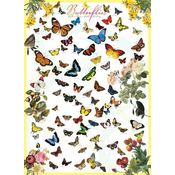 Eurographics Butterflies 1000-Piece Puzzle 6000-0077