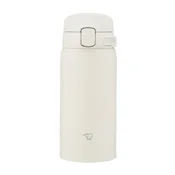 shumee Zojirushi majhna termo skodelica, primerna za pomivanje v pomivalnem stroju, termovka SU-BA36-WM, 360 ml, bela