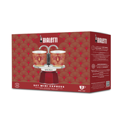 Set Mini Express Red 2 Glasses Déco Glamour